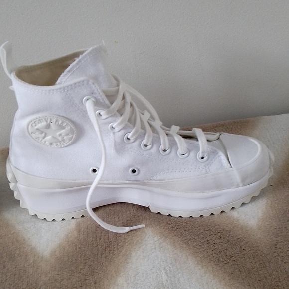 Converse Run Star Hike High 'Triple White' - Picture 3 of 8